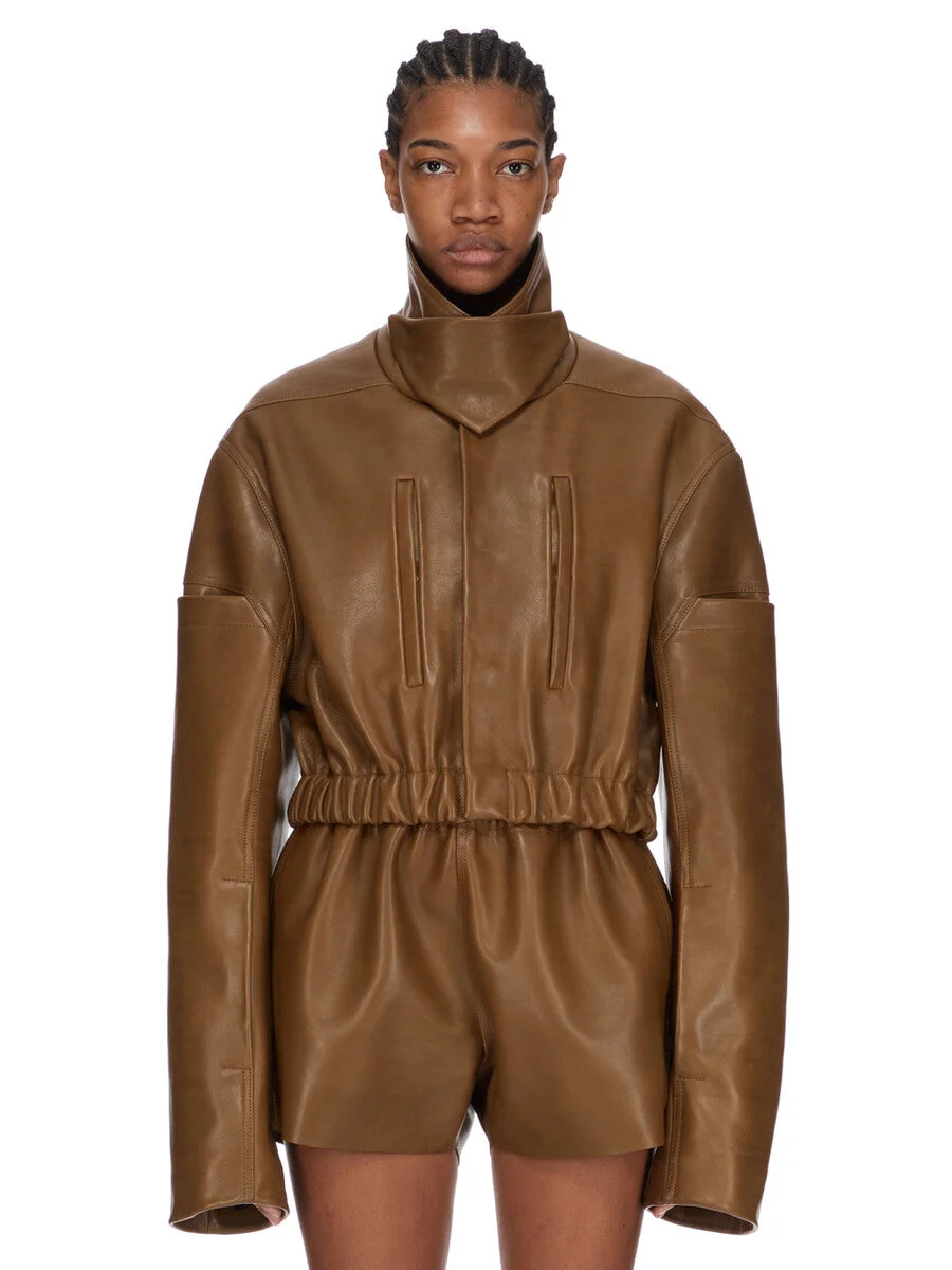 COLLARED MAC BOMBER - 1