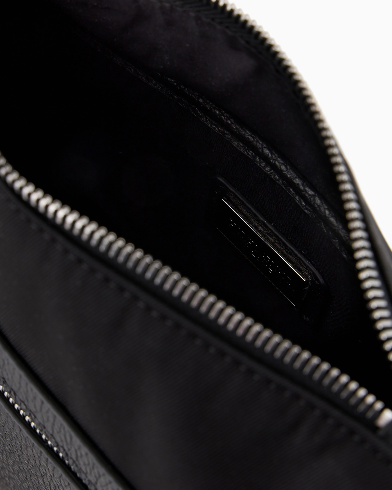 ASV nylon and pebbled leather crossbody bag - 4