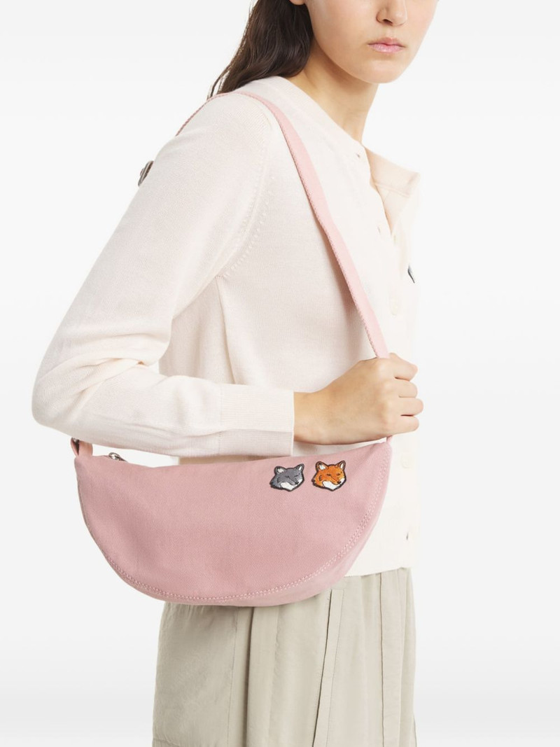 Maison Kitsuné embroidered shoulder bag outlook