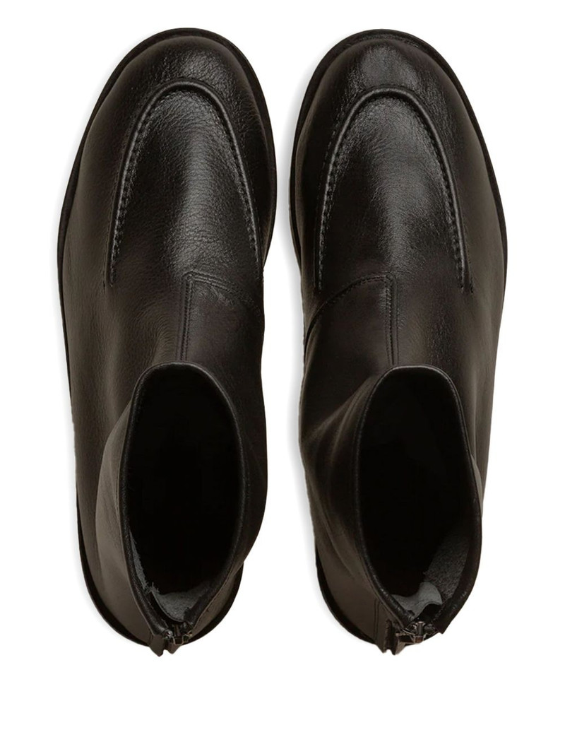 HEREU Juliol central-seam calfskin boots outlook