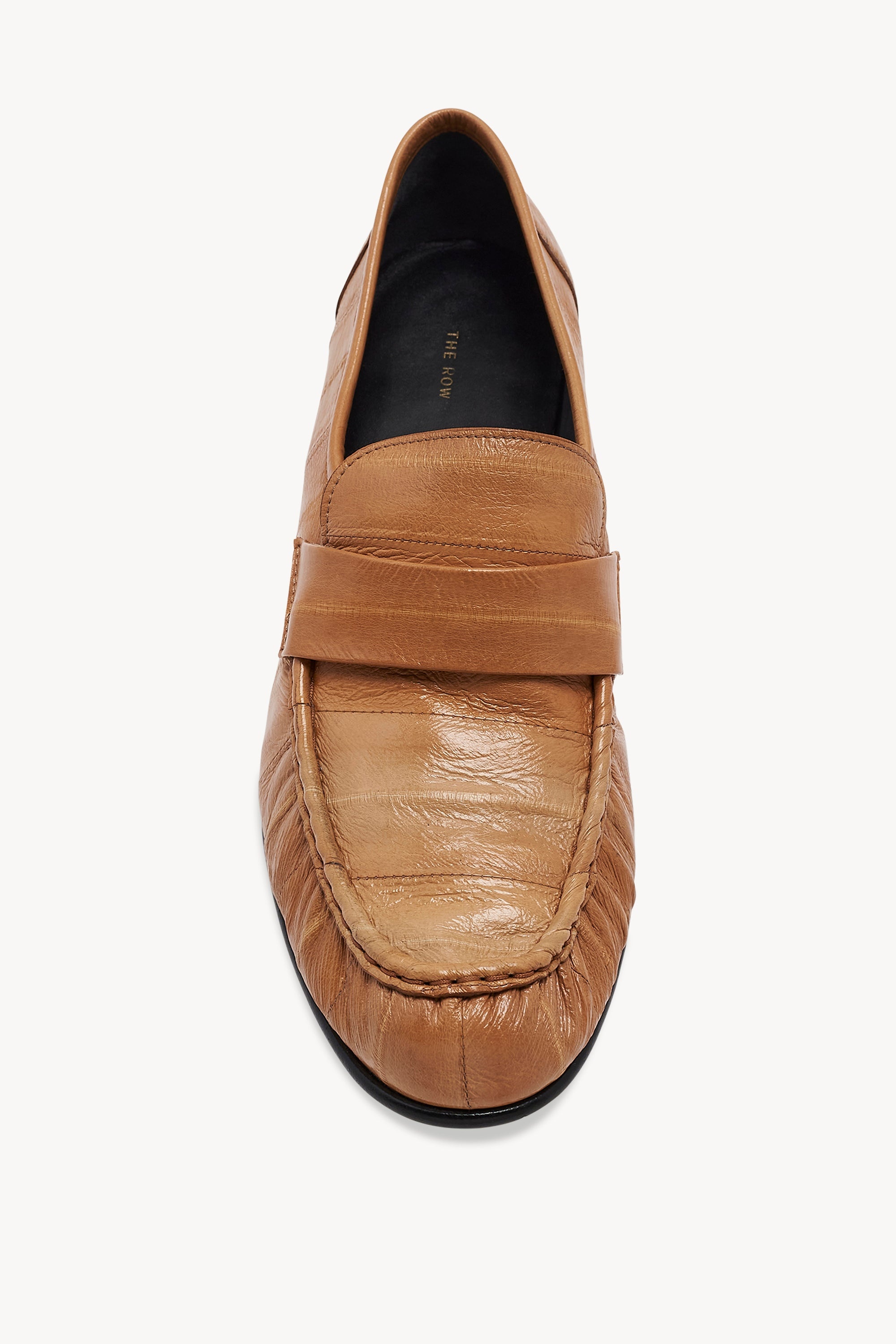 THE ROW, Soft Eel Skin Leather Loafers, Men