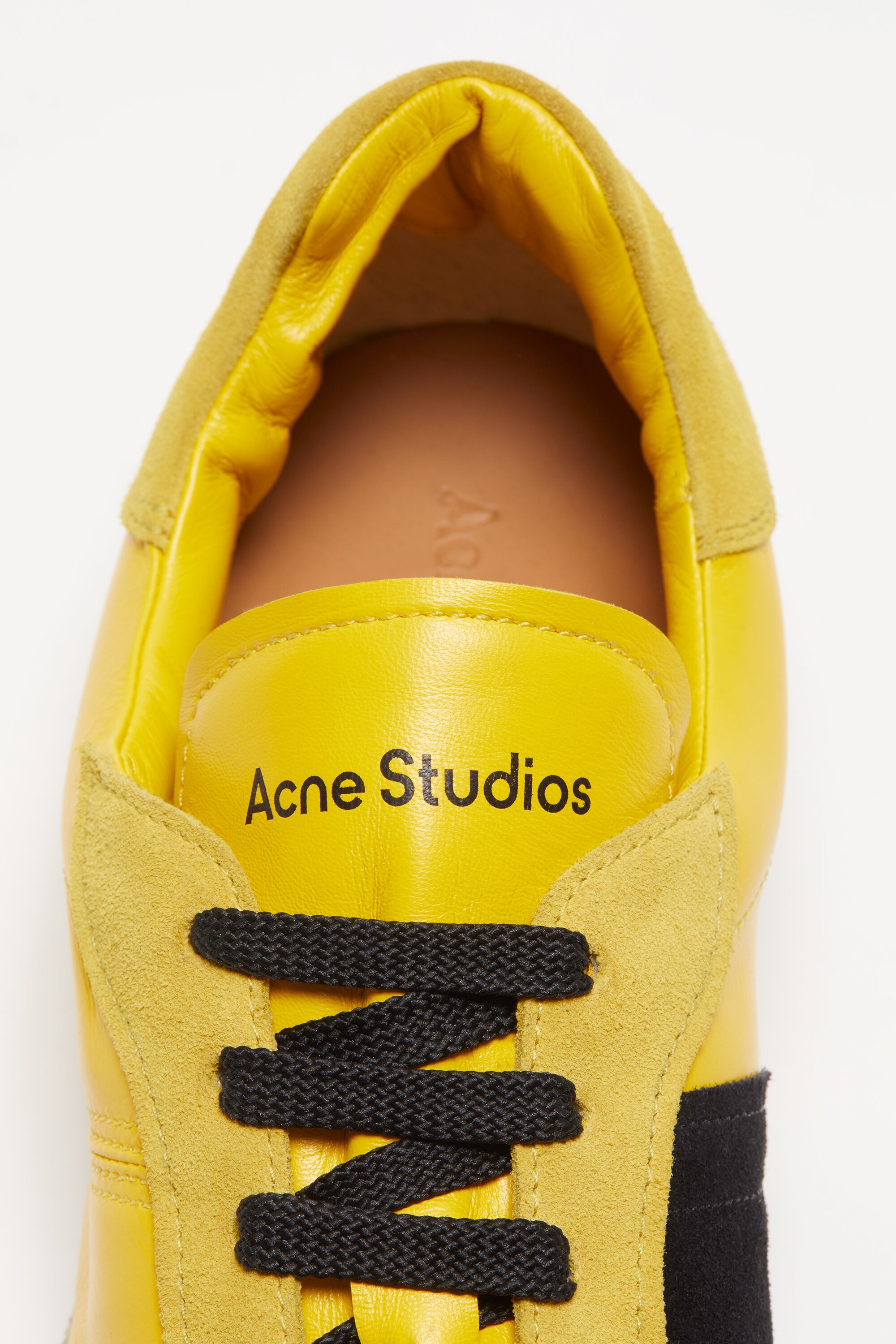 Lace-up sneakers - Yellow/black - 3