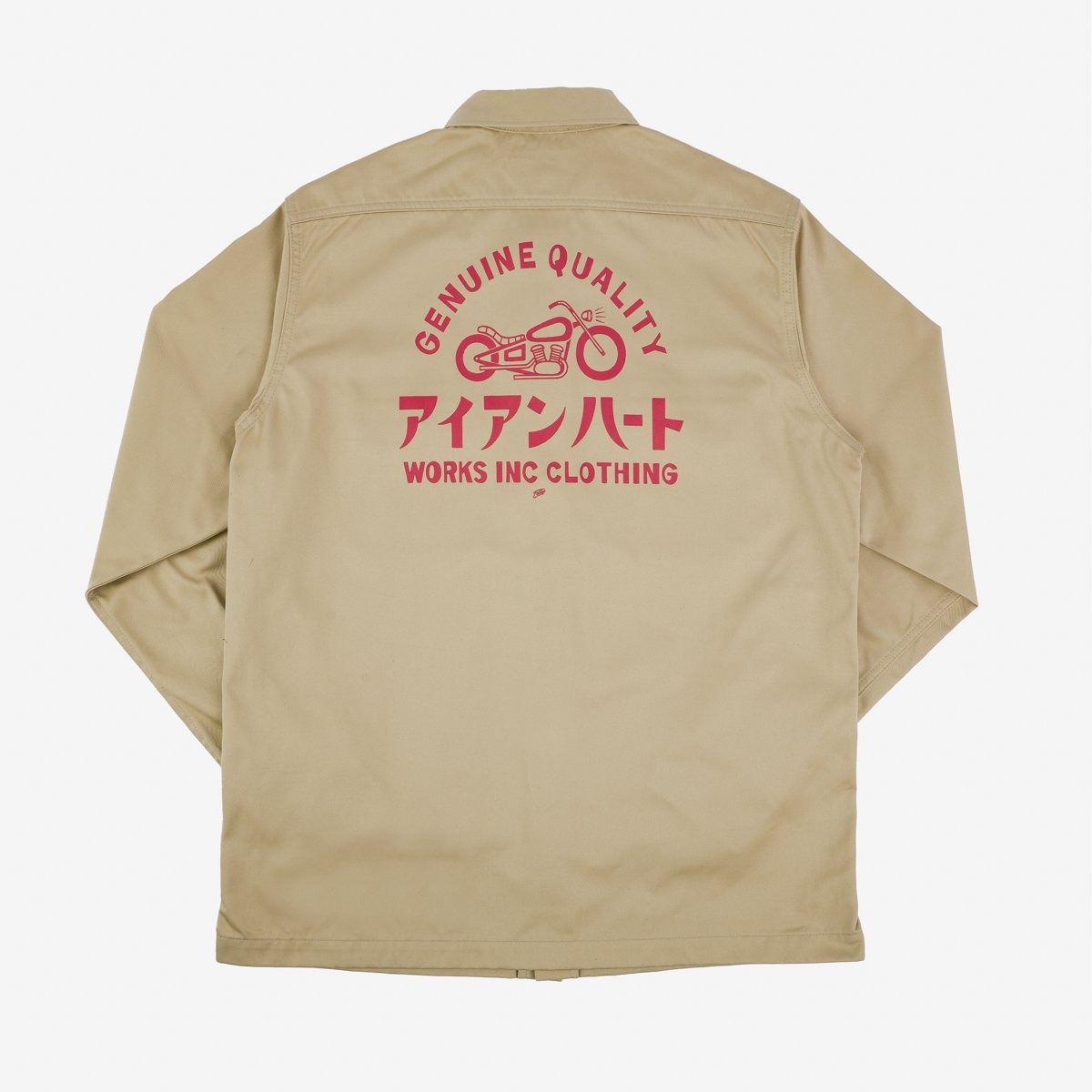 IHSH-383-BEI 9oz T/C Mechanic Shirt - Beige - 6