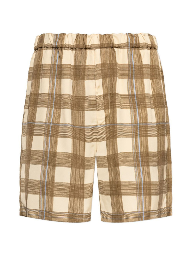 checked shorts 1