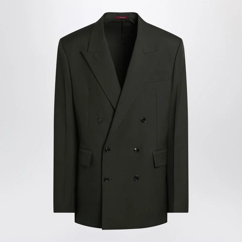 Gucci Military Double-Breasted Jacket In - 1