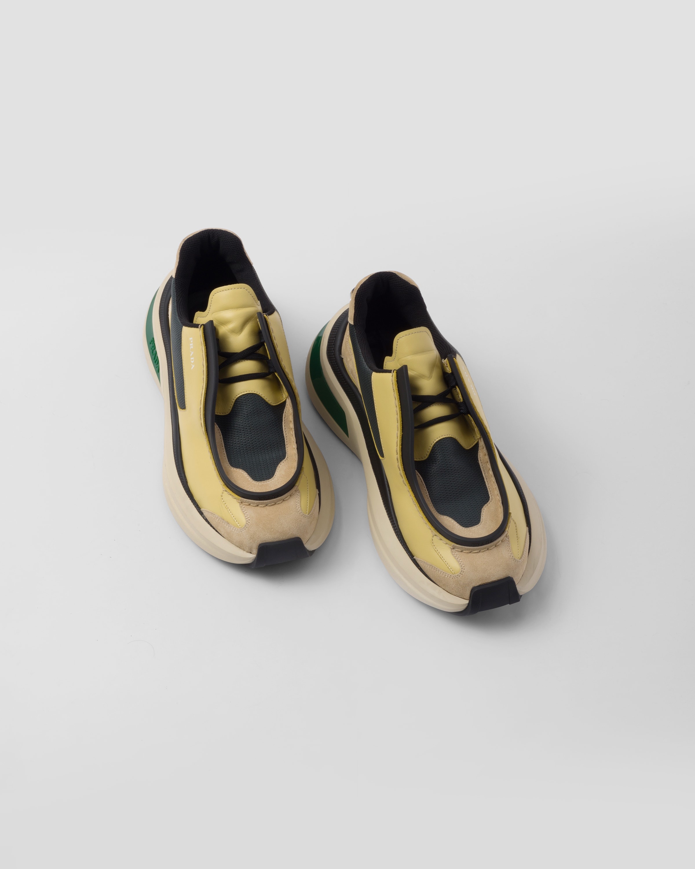 【関税＆送料込み】Prada Spin Shoes Prada Sneakers Men Leather Black/Apple | B-Exit – B-Exit top