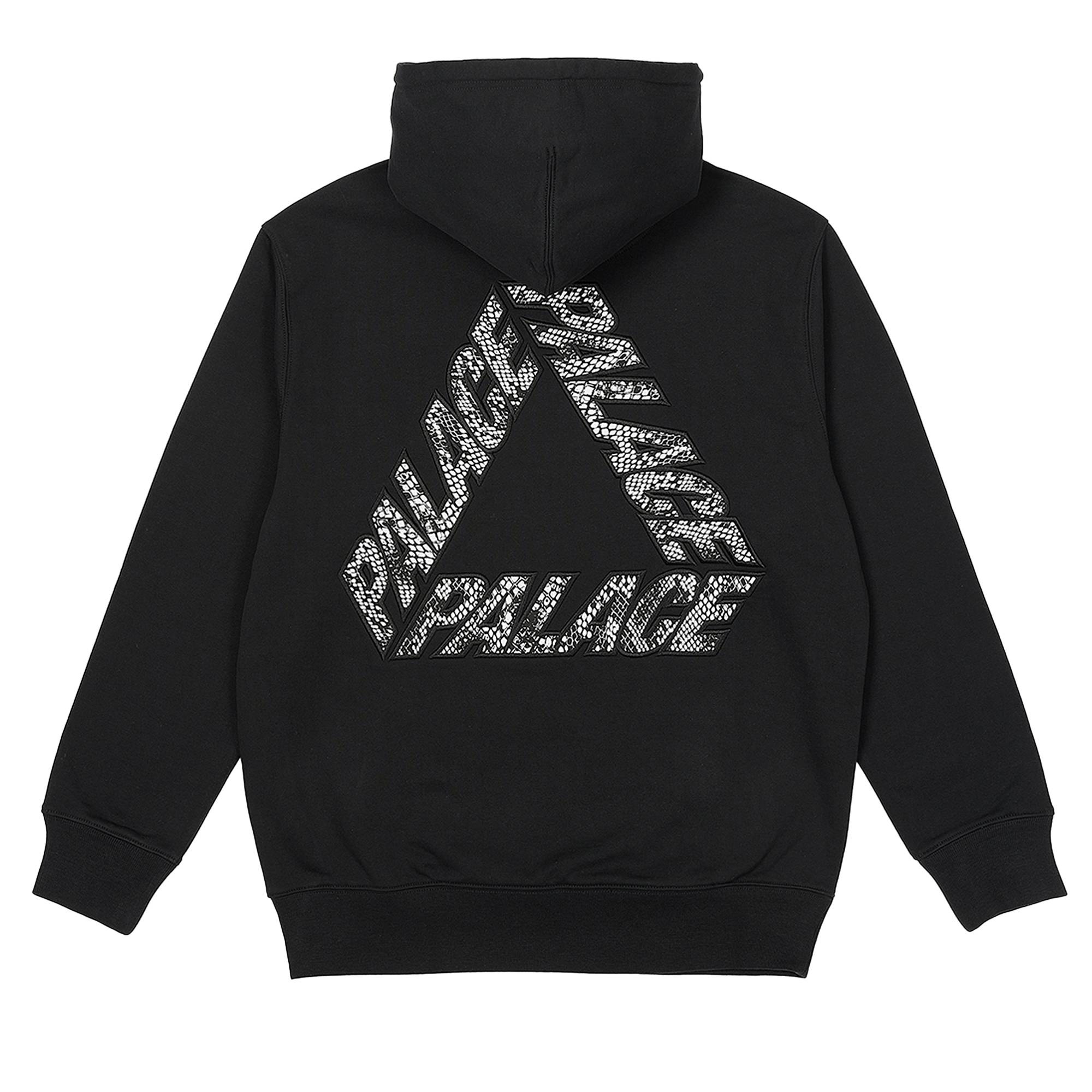 Palace P-3 Snake Appliqué Hood 'Black' - 2