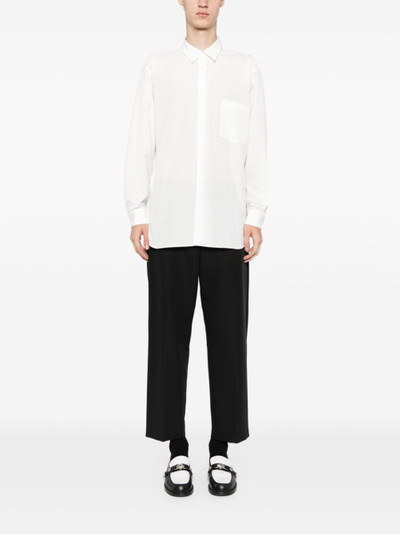 Comme des Garçons Homme Plus classic collar shirt outlook