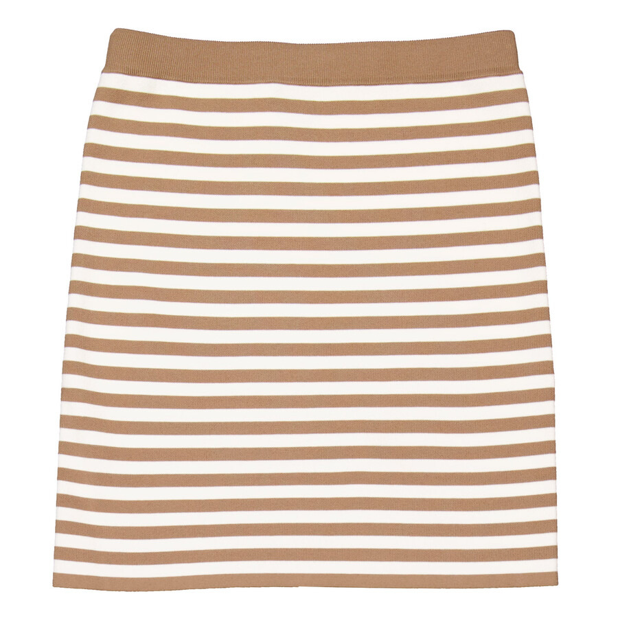 Max Mara Domizia Striped Knitted Mini Skirt - 5