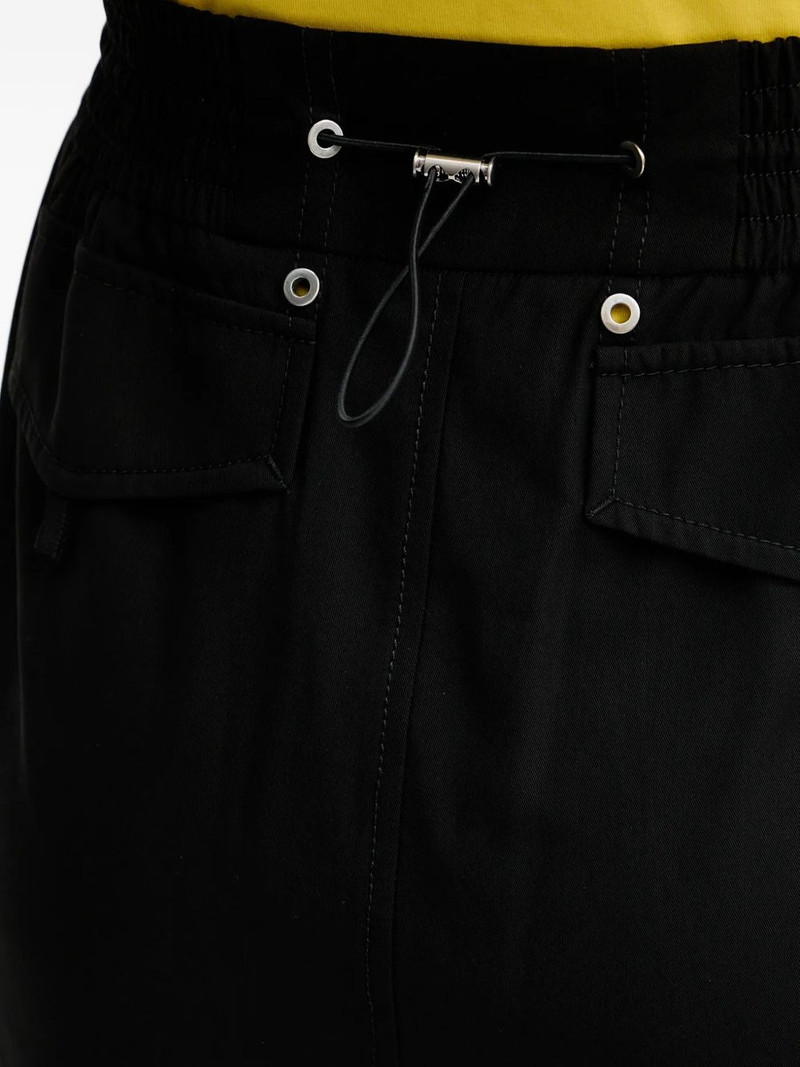 elasticated cotton midi skirt 4
