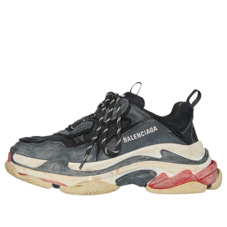 (WMNS) Balenciaga Triple S 'Black' 524037W3CS11061 - 1