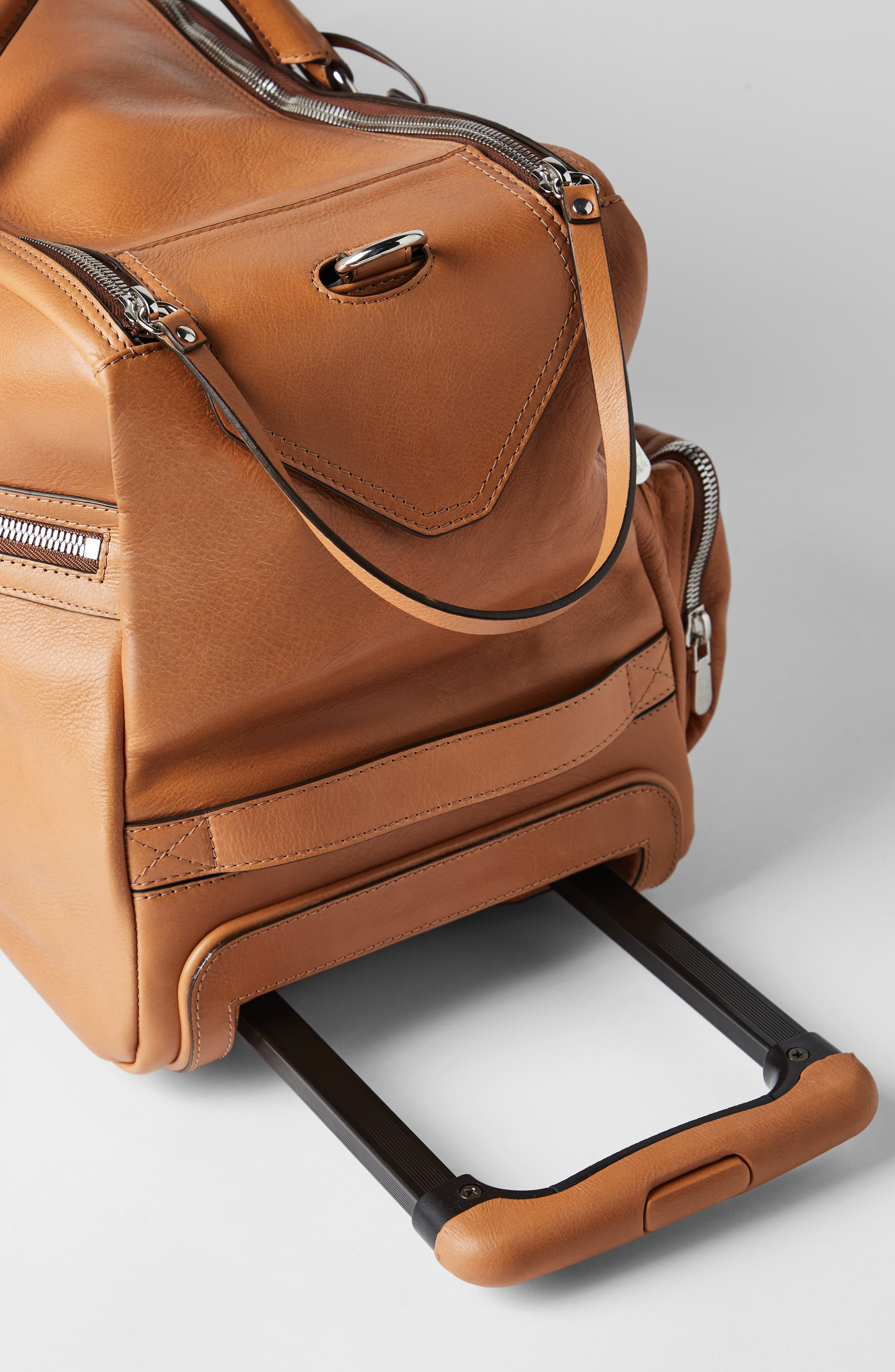 Brunello Cucinelli Cowhide trolley bag in Natural at Nordstrom - 4