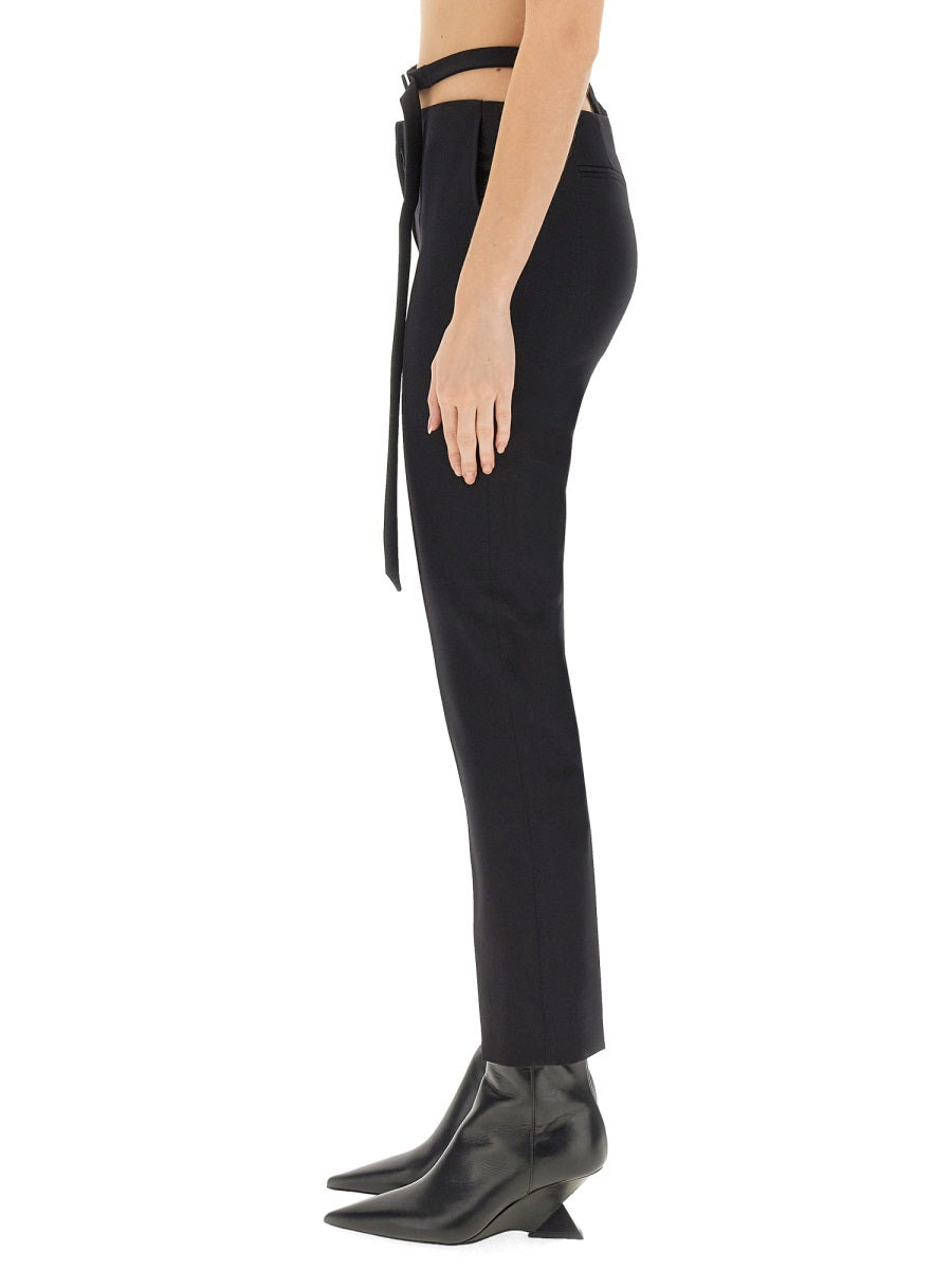 The Attico Women Cut Out Pants - 3
