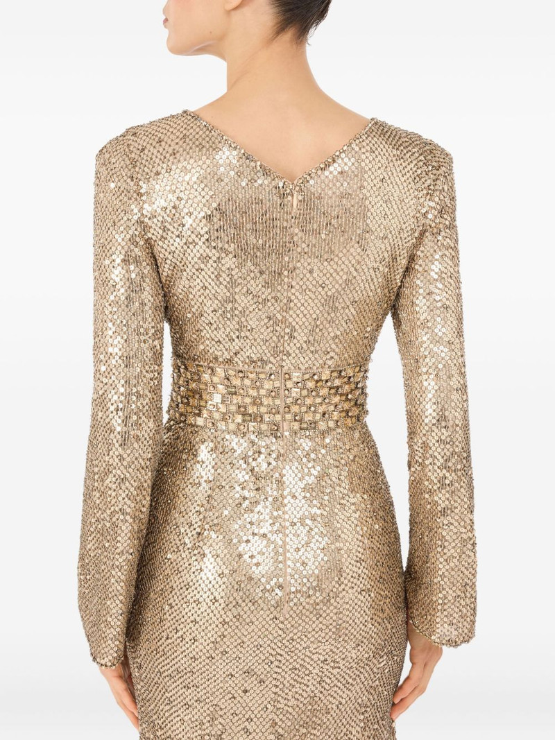 JENNY PACKHAM June sequin embellished maxi dress outlook