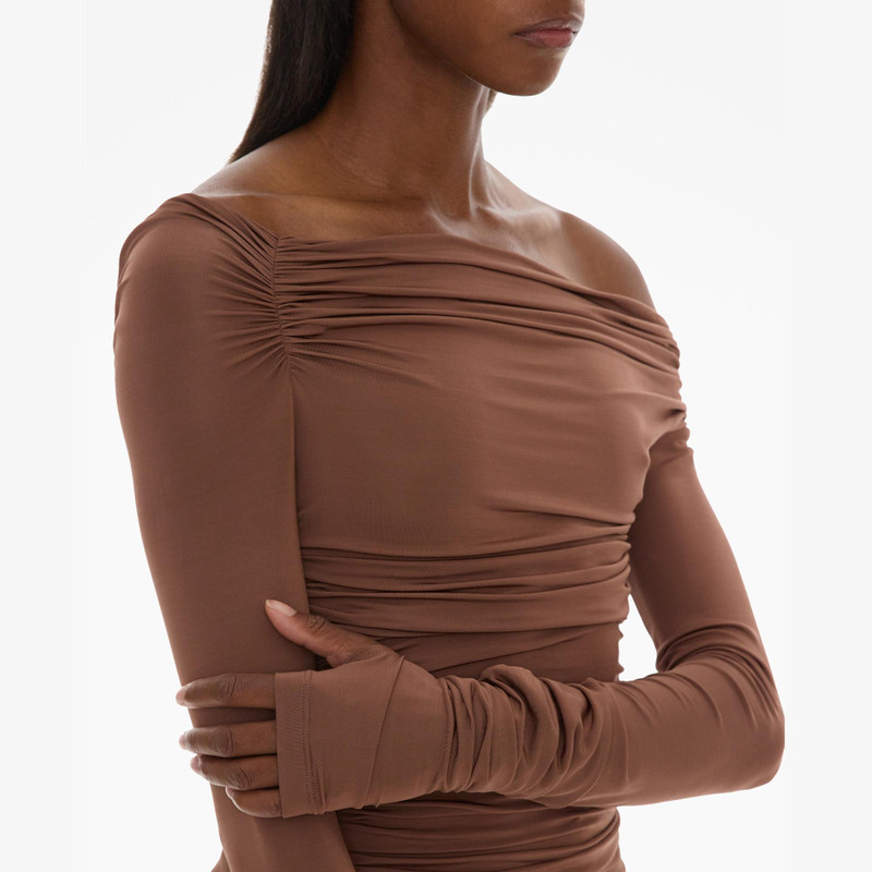 RUCHED OFF-THE-SHOULDER TOP 6