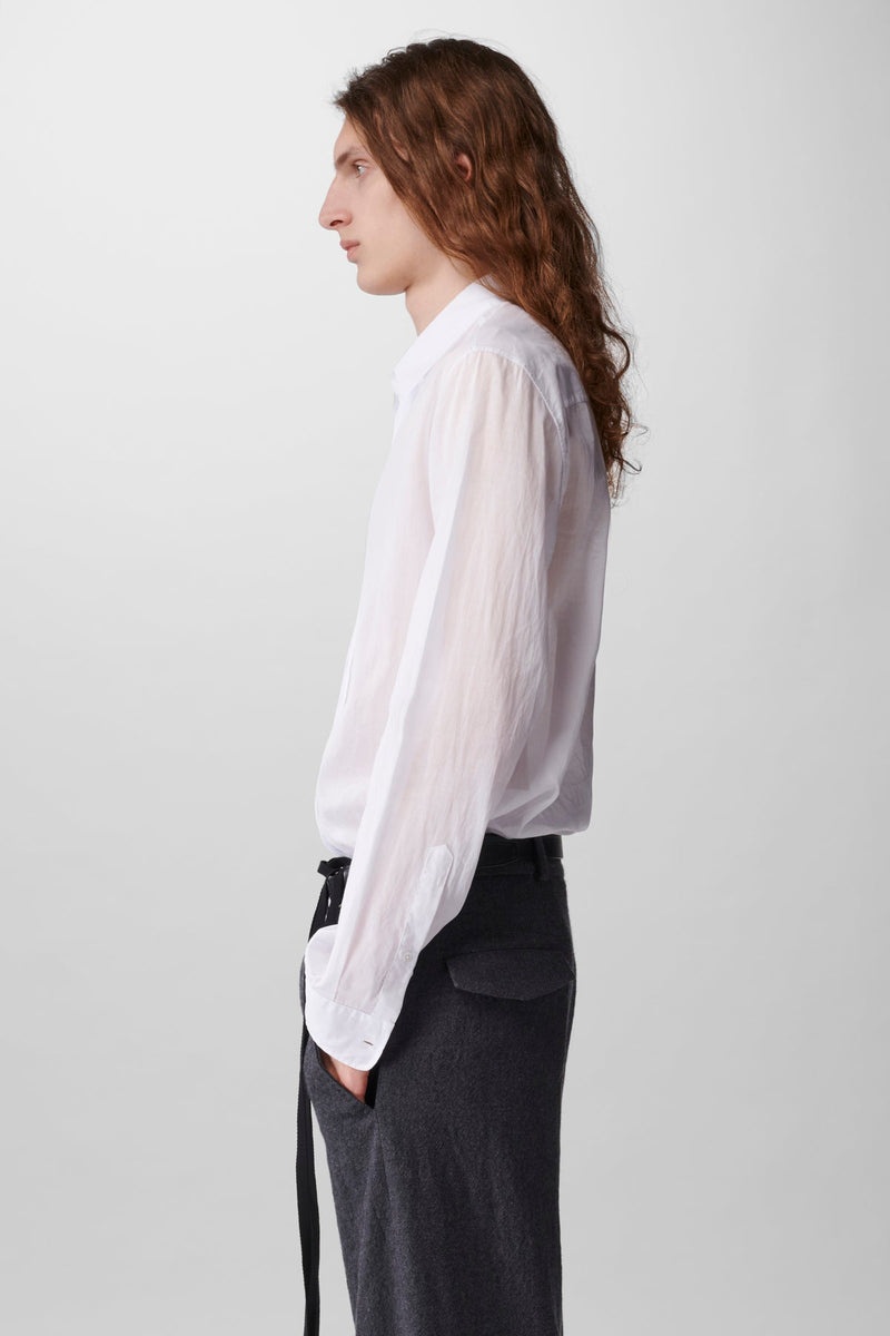 Florent Standard Tuxedo Shirt Georgette Vap - 2