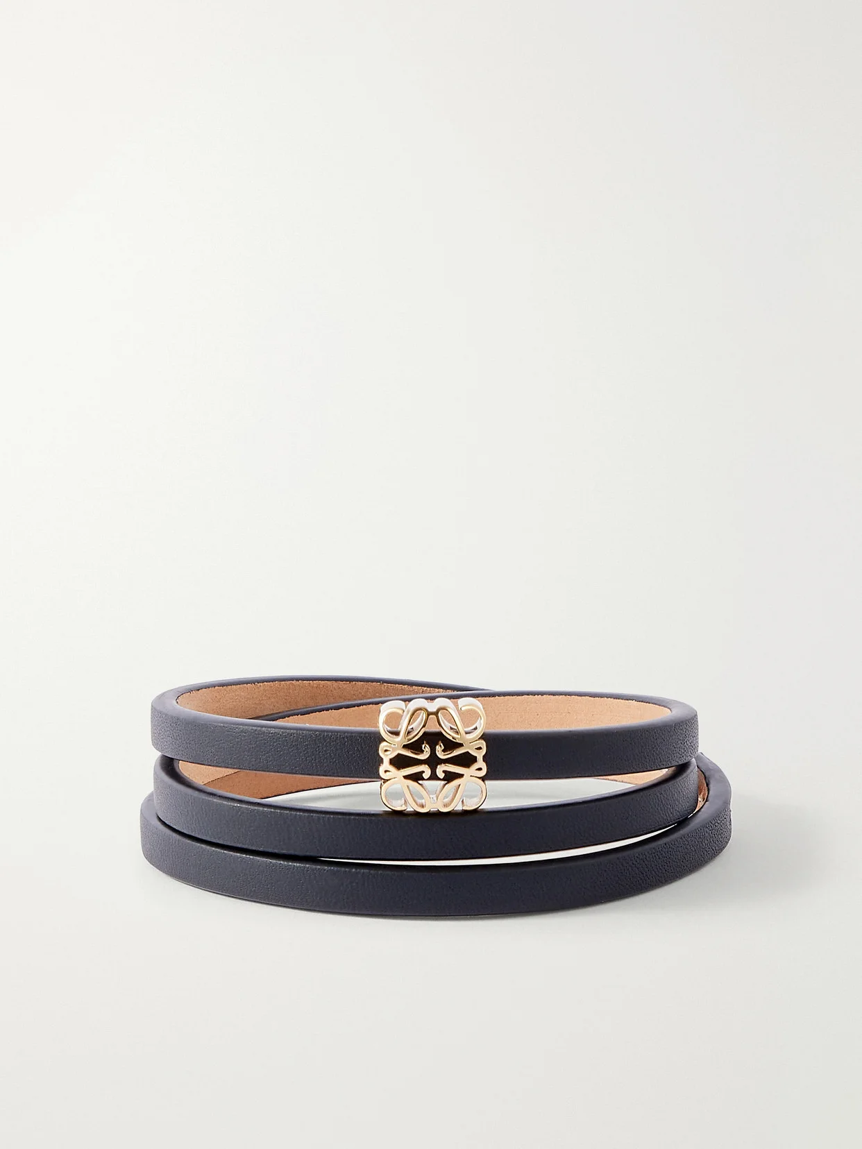 + Paula's Ibiza Logo-embellished Leather Bracelet - 1