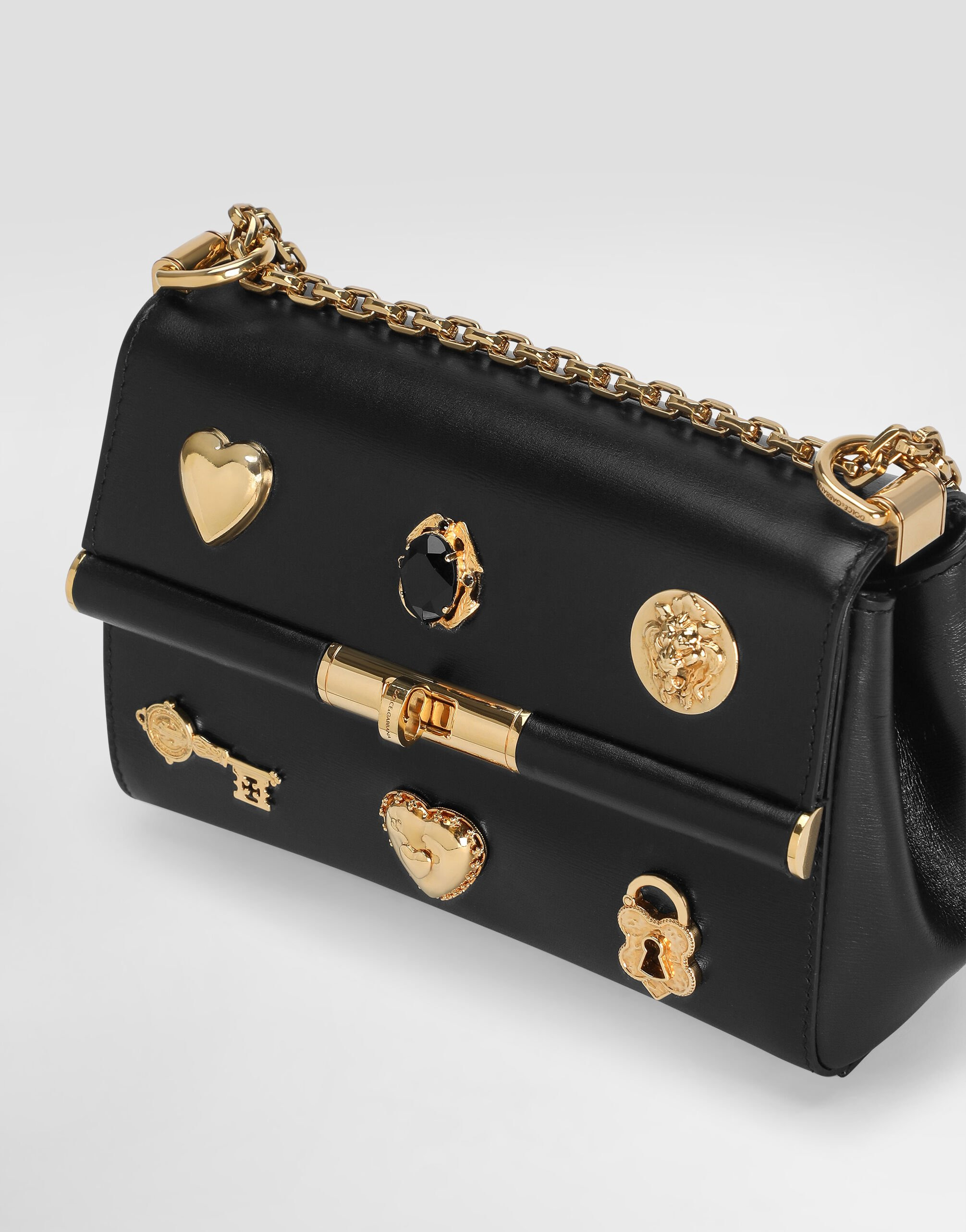 Marlene city mini bag in palmated calfskin - 6