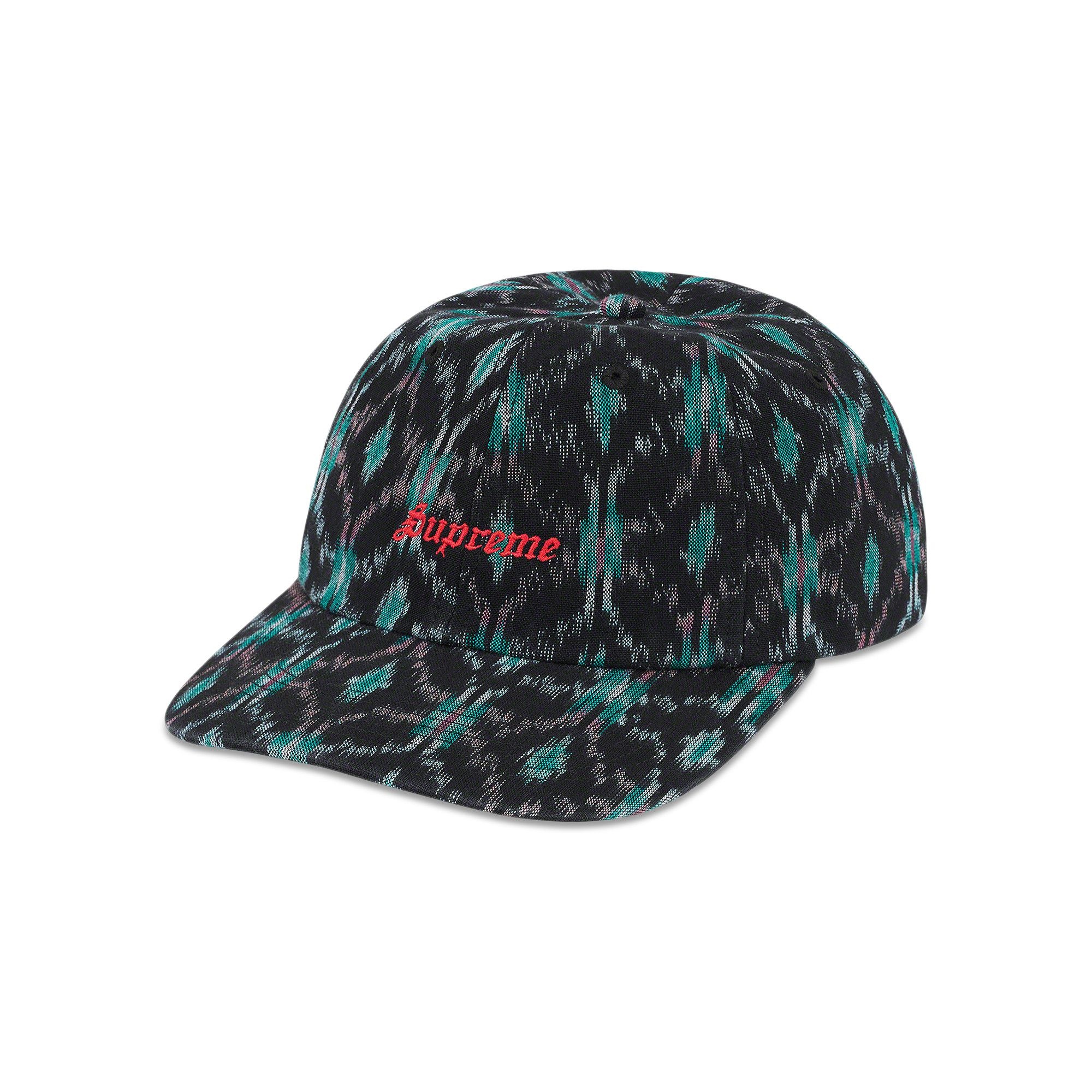 Supreme Ikat 6-Panel 'Black' - 1