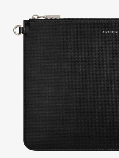Givenchy LARGE GIVENCHY POUCH IN 4G CLASSIC LEATHER outlook