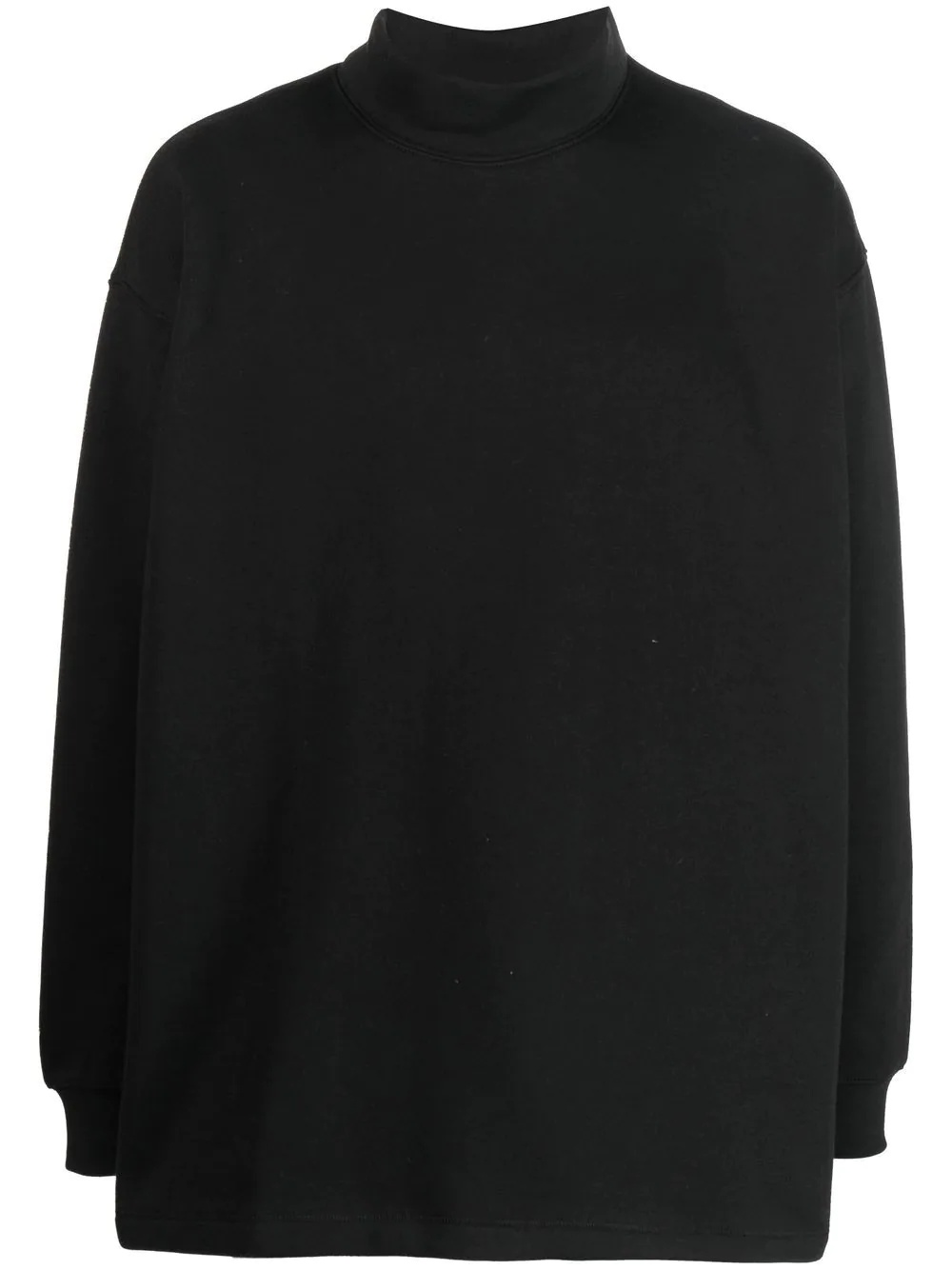 funnel-neck sweatshirt - 1