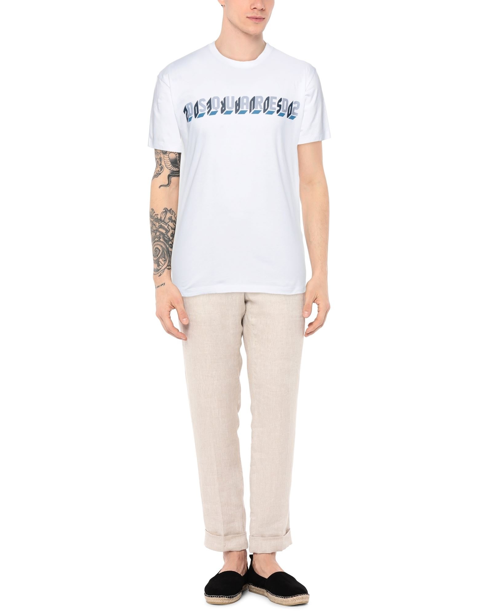 White Men's T-shirt - 2