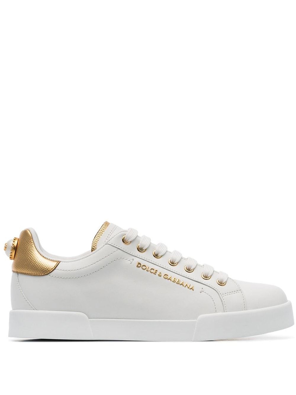 Sneakers With Decoration - 1