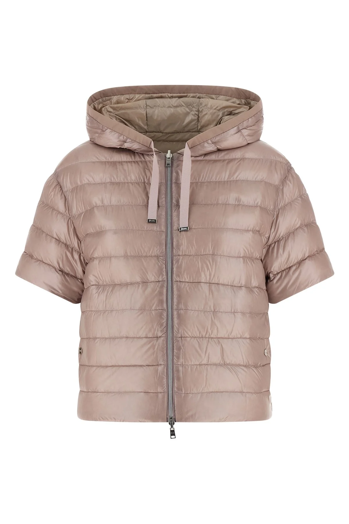 Reversible quilted down jacket - 1
