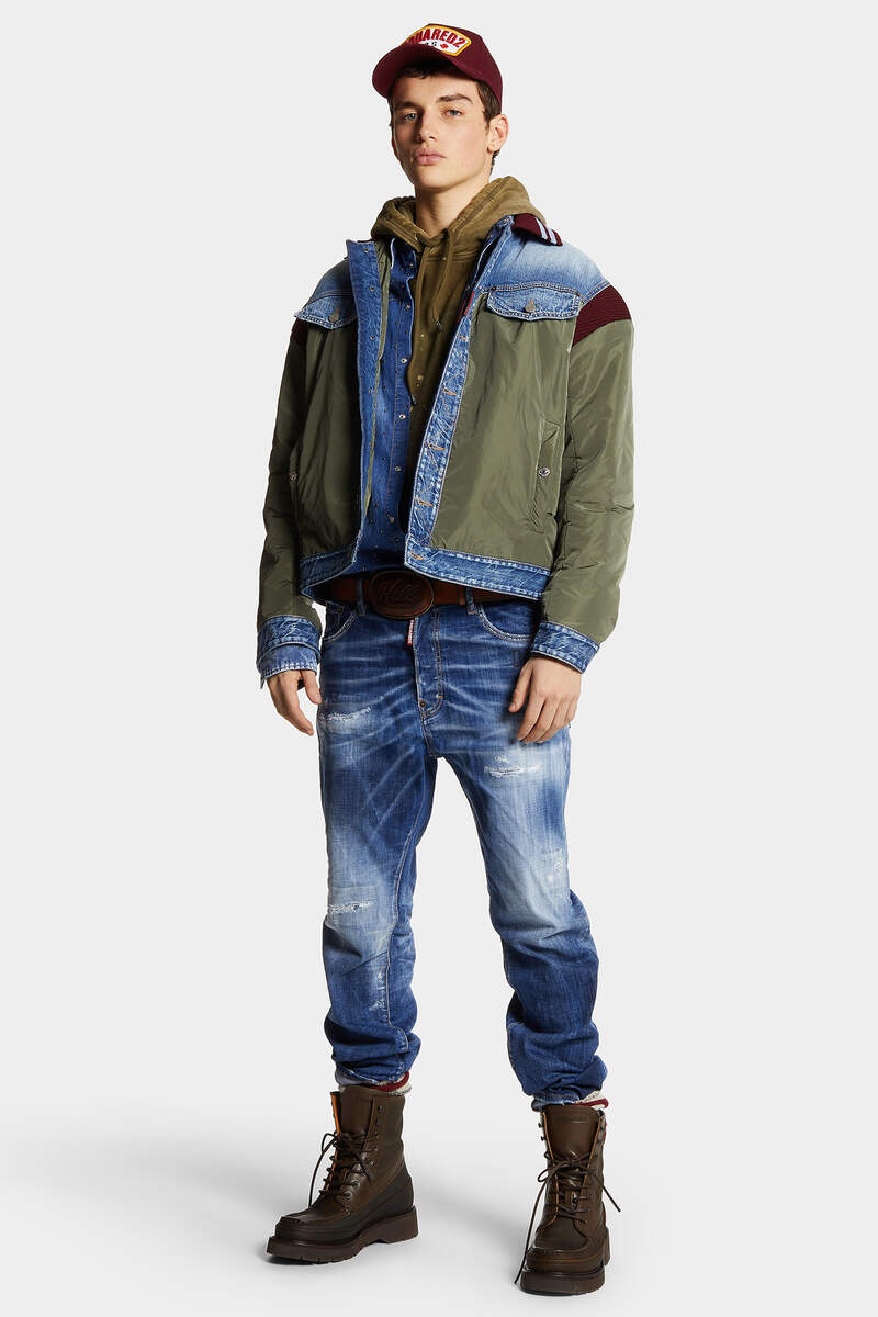 VARSITY DENIM JACKET - 6
