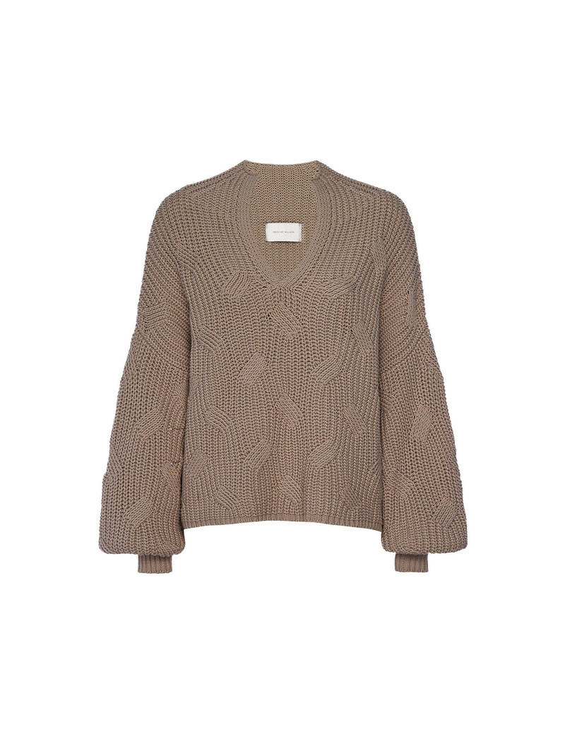 BROCHU WALKER The Grayson Cable Pullover outlook