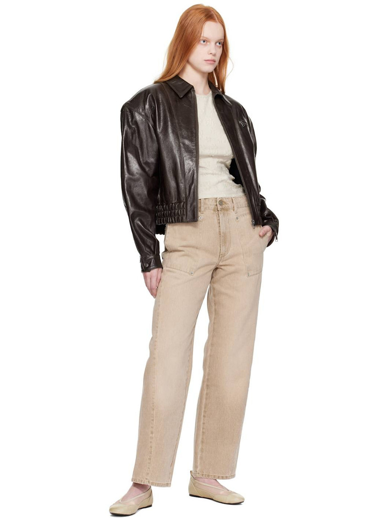 paloma wool Beige Pili Mesh Ballerina Flats outlook