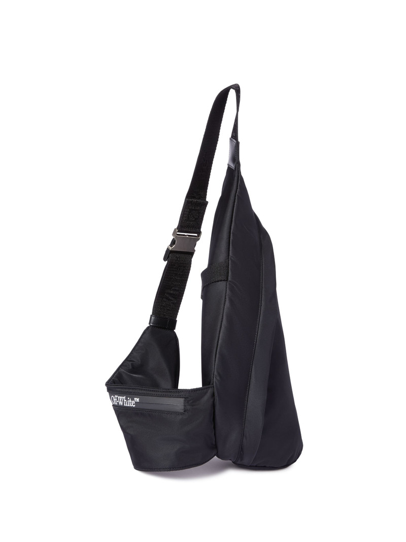 Black Nylon Outdoor Slingbag 3