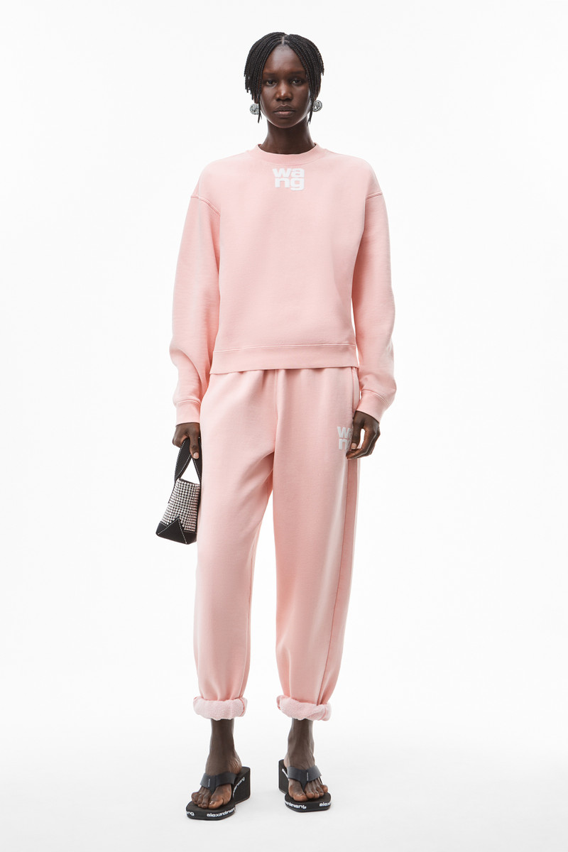 PUFF LOGO SWEATSHIRT IN STRUCTURED TERRY 6