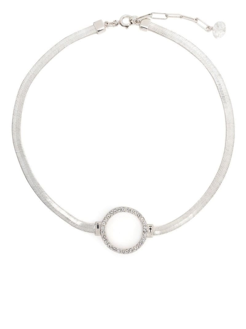 crystal-circle bracelet - 1