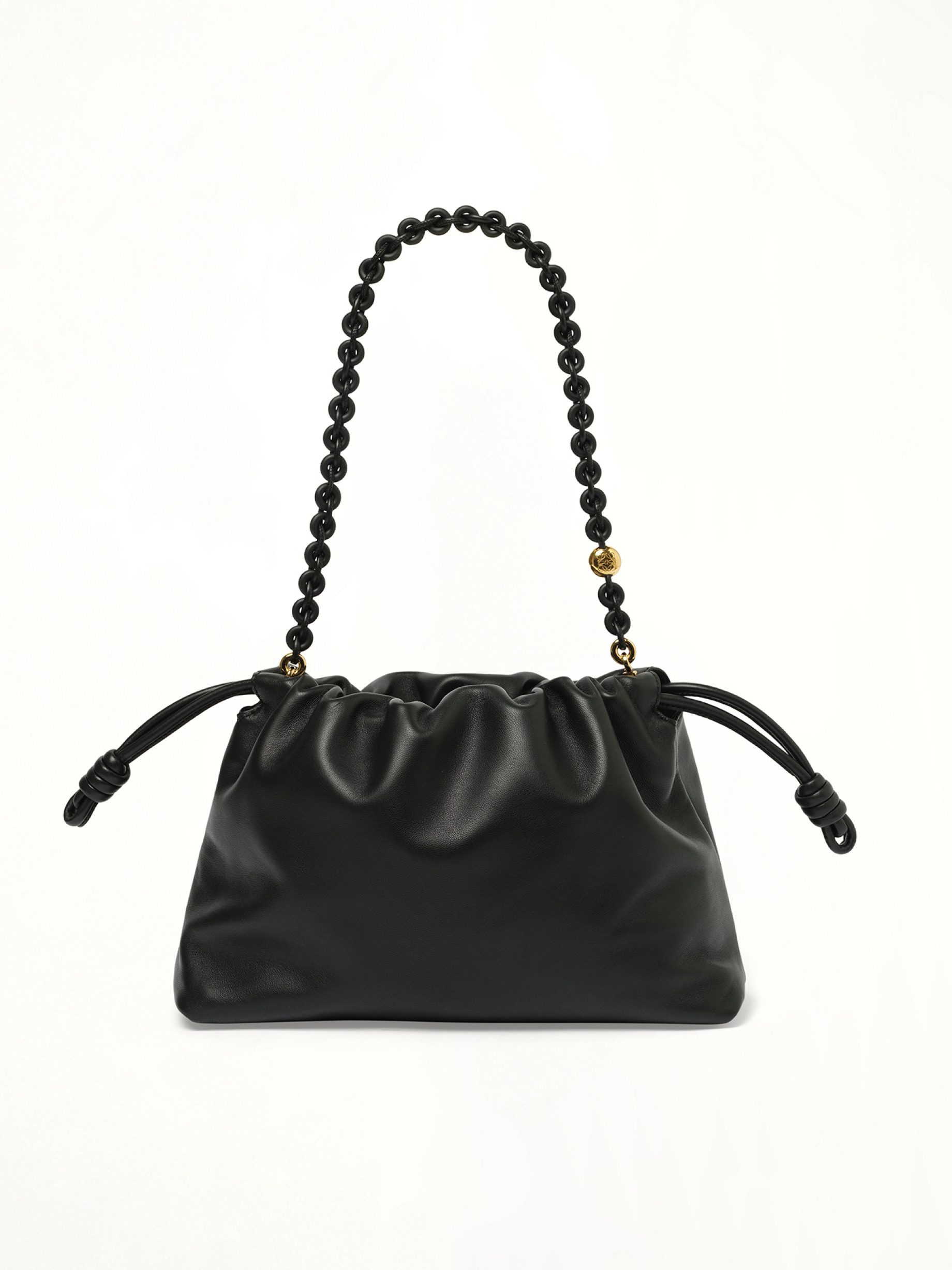 Flamenco Purse M Tonal Chain in Black - 5