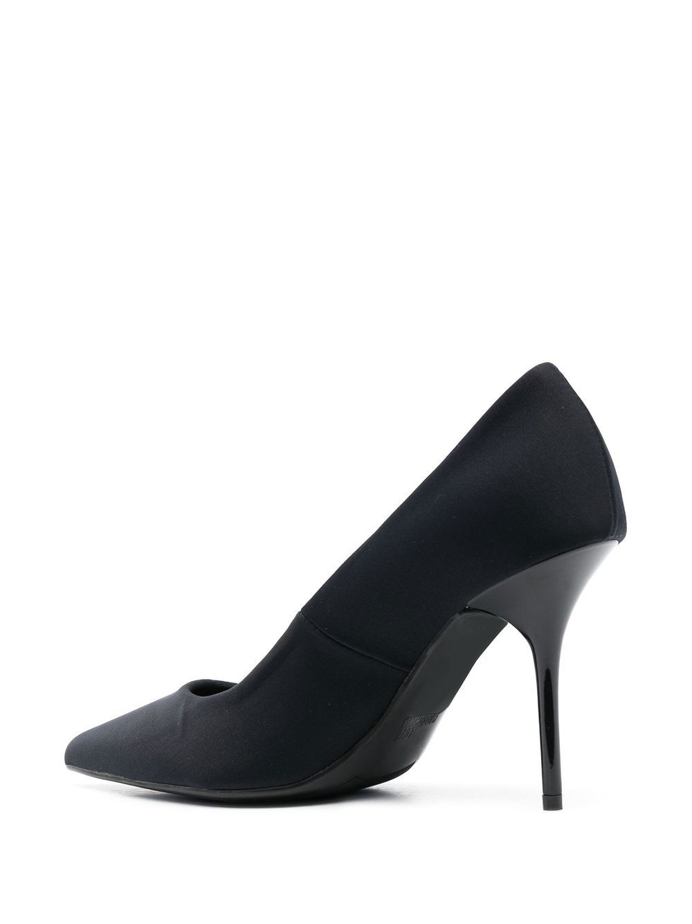 logo print pumps - 3