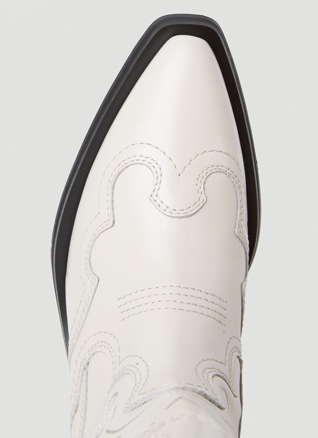 Ganni Women Embroidered Western Boots - 7