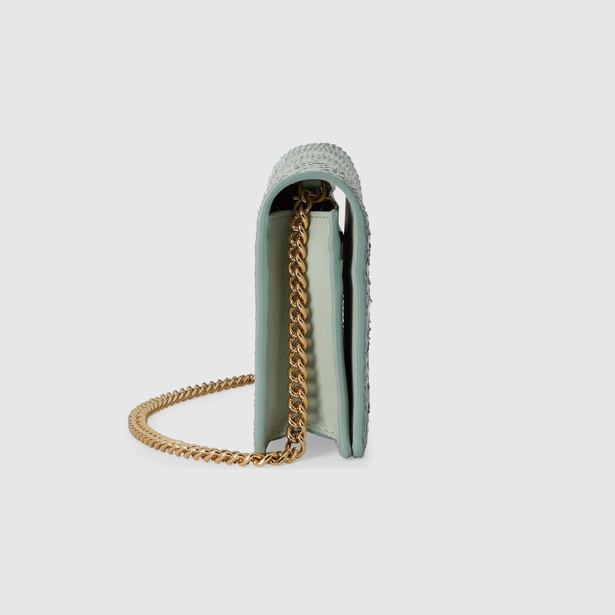Chain python wallet with Gucci script - 5