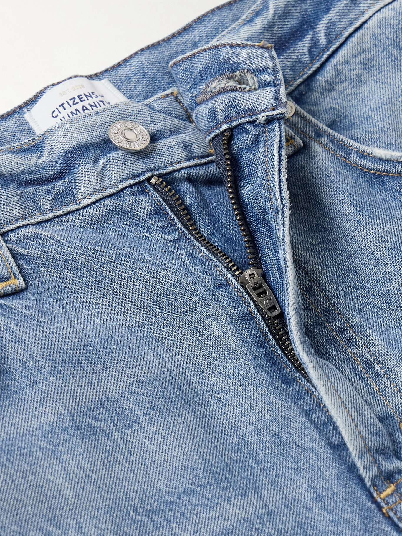 Paloma high-rise wide-leg jeans Light denim - 5