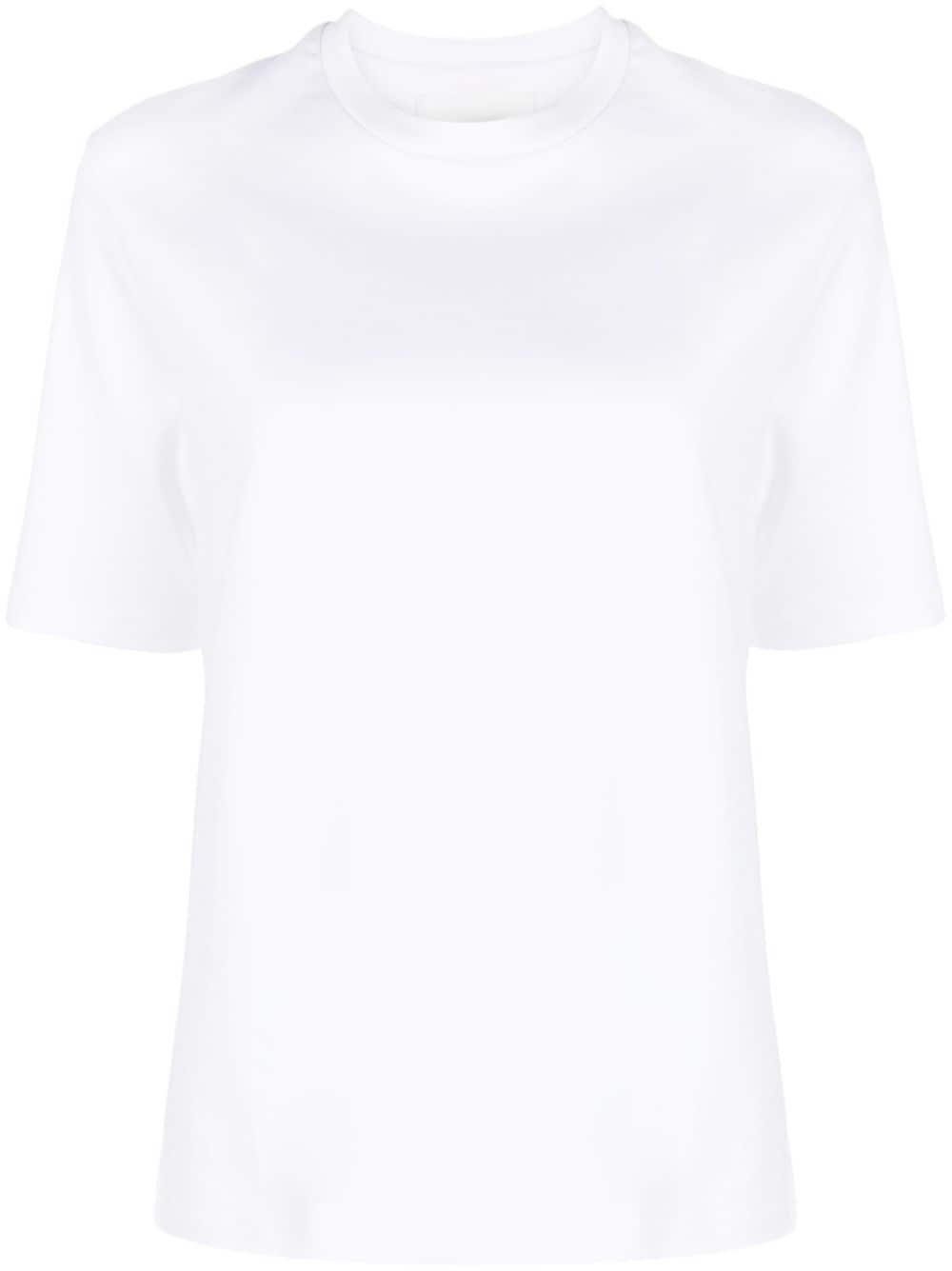 crew-neck cotton T-shirt - 1