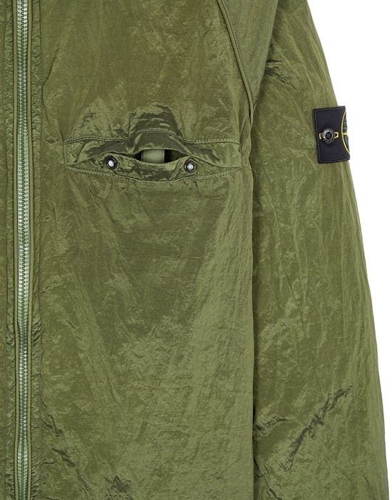 12321  NYLON METAL IN ECONYL® REGENERATED NYLON_GARMENT DYED_PACKABLE OLIVE GREEN - 5