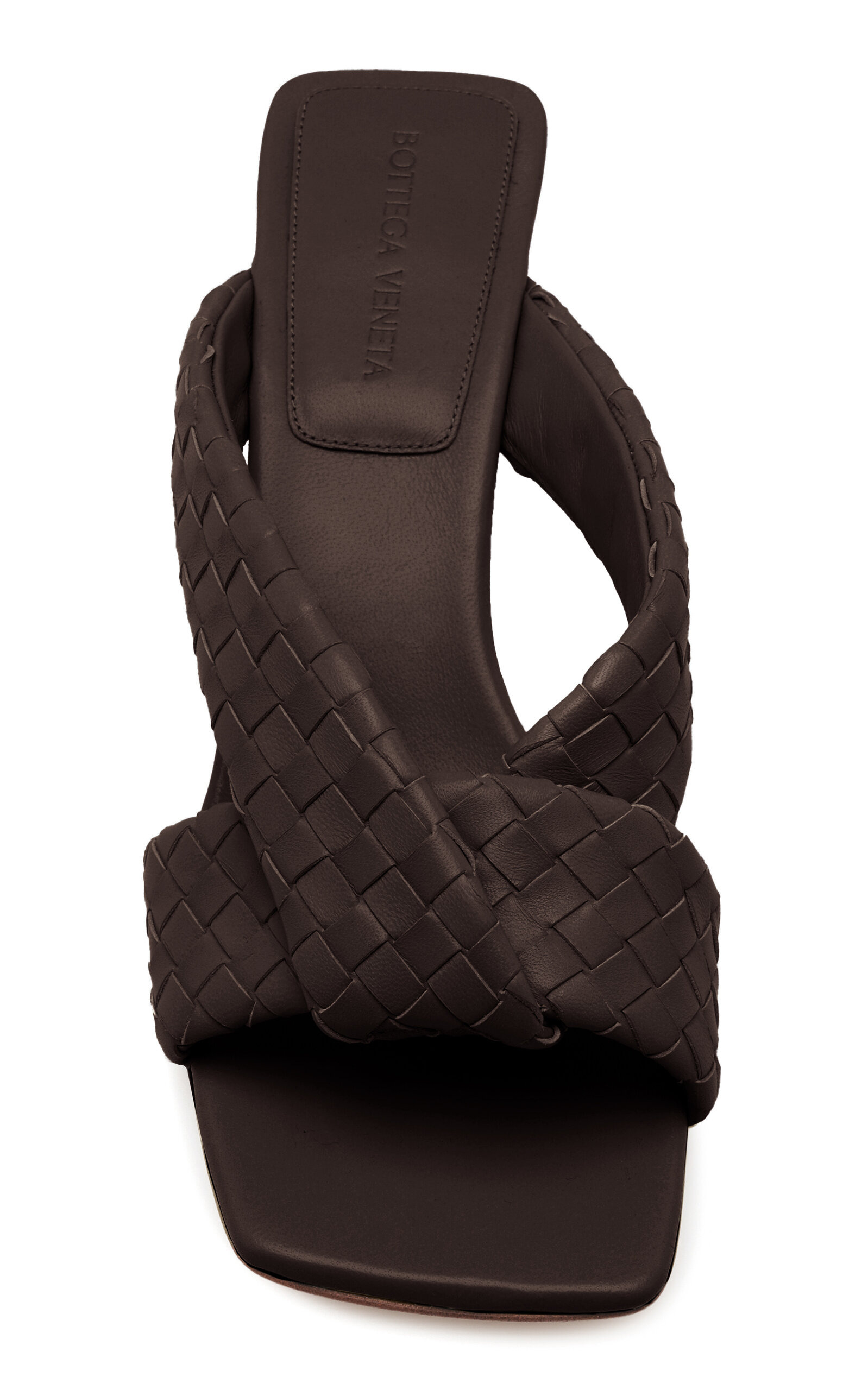Riva Intecciato Leather Sandals brown - 3