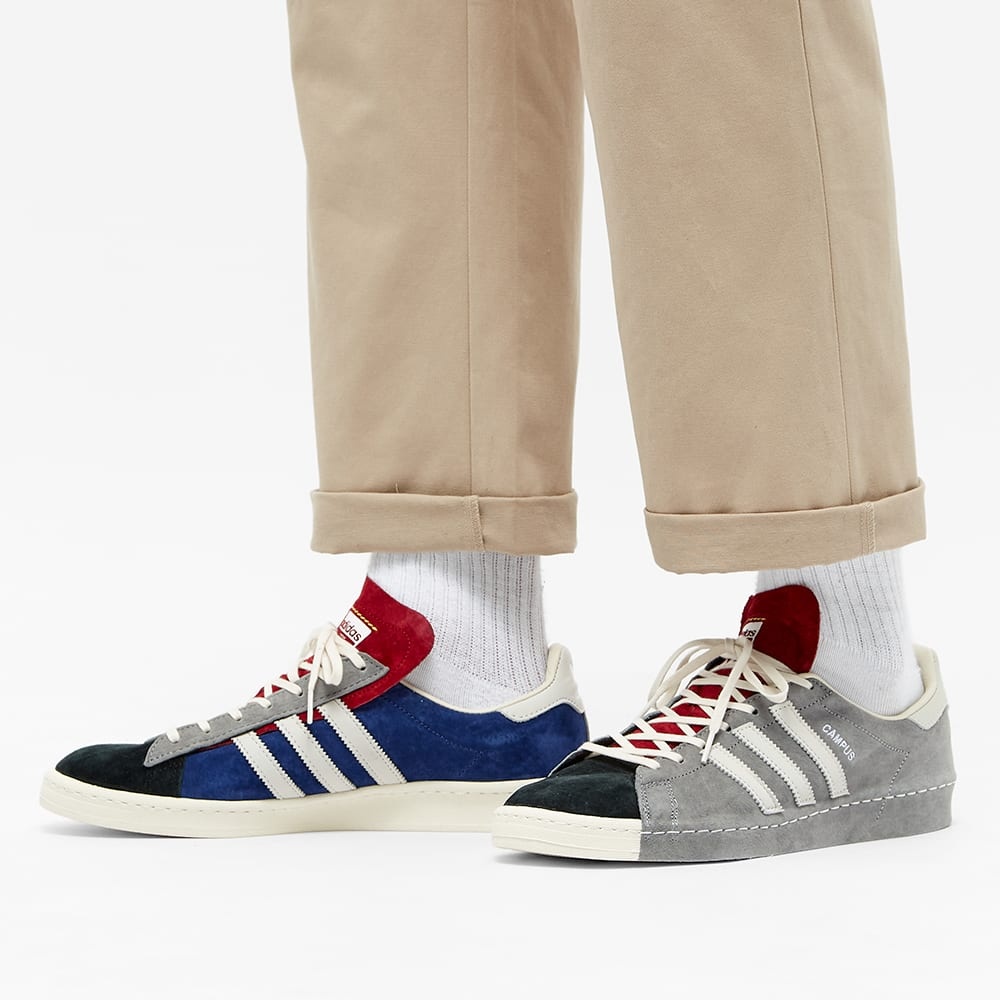 adidas gazelle silver green womens Adidas Campus 80s Recouture Chalk White main image 1