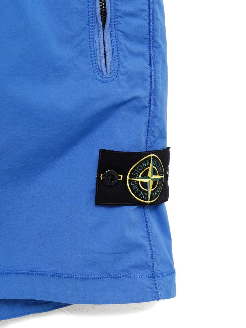 Compass logo-patch shorts 3