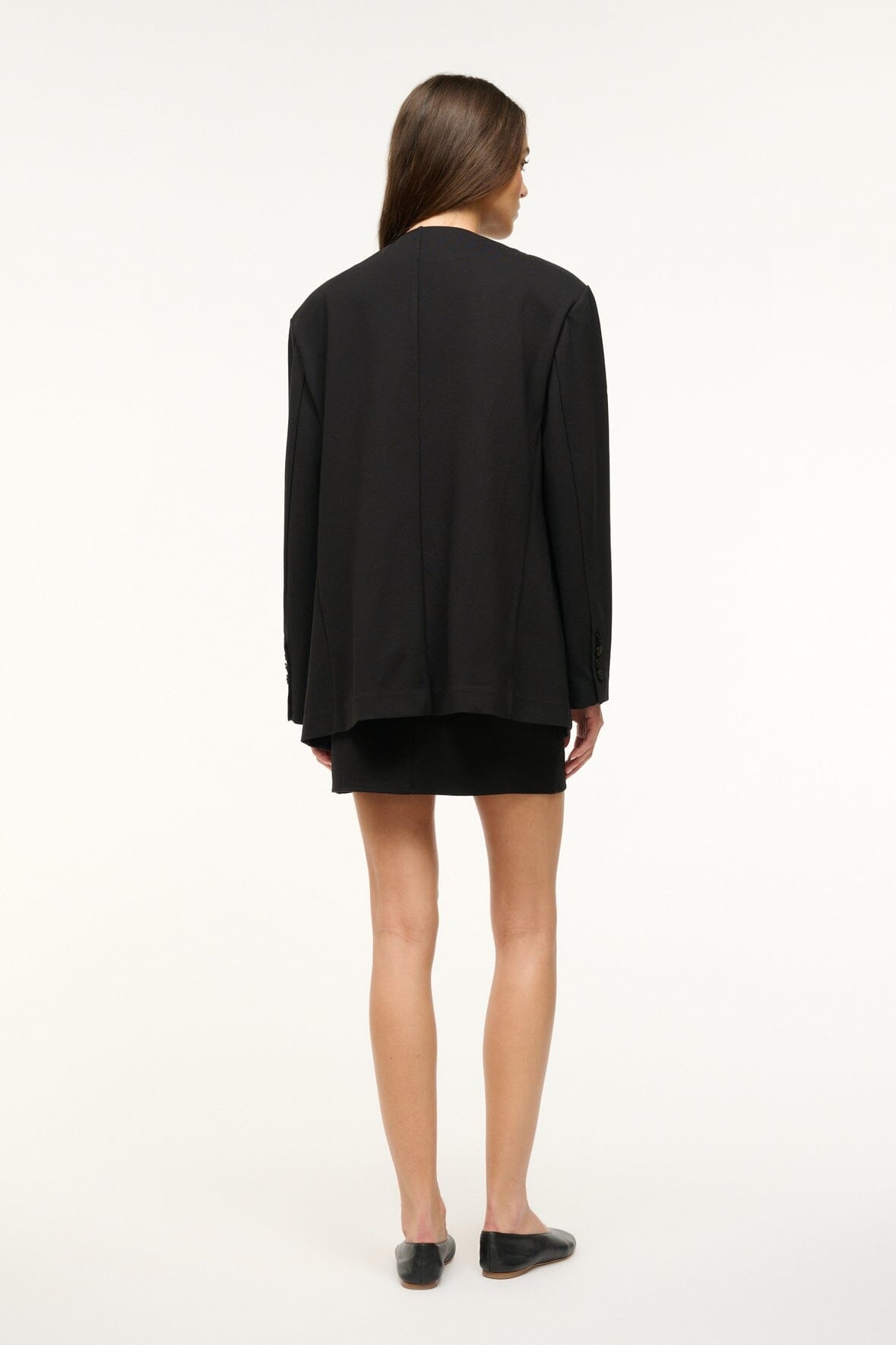 STAUD BLAKE BLAZER BLACK - 5