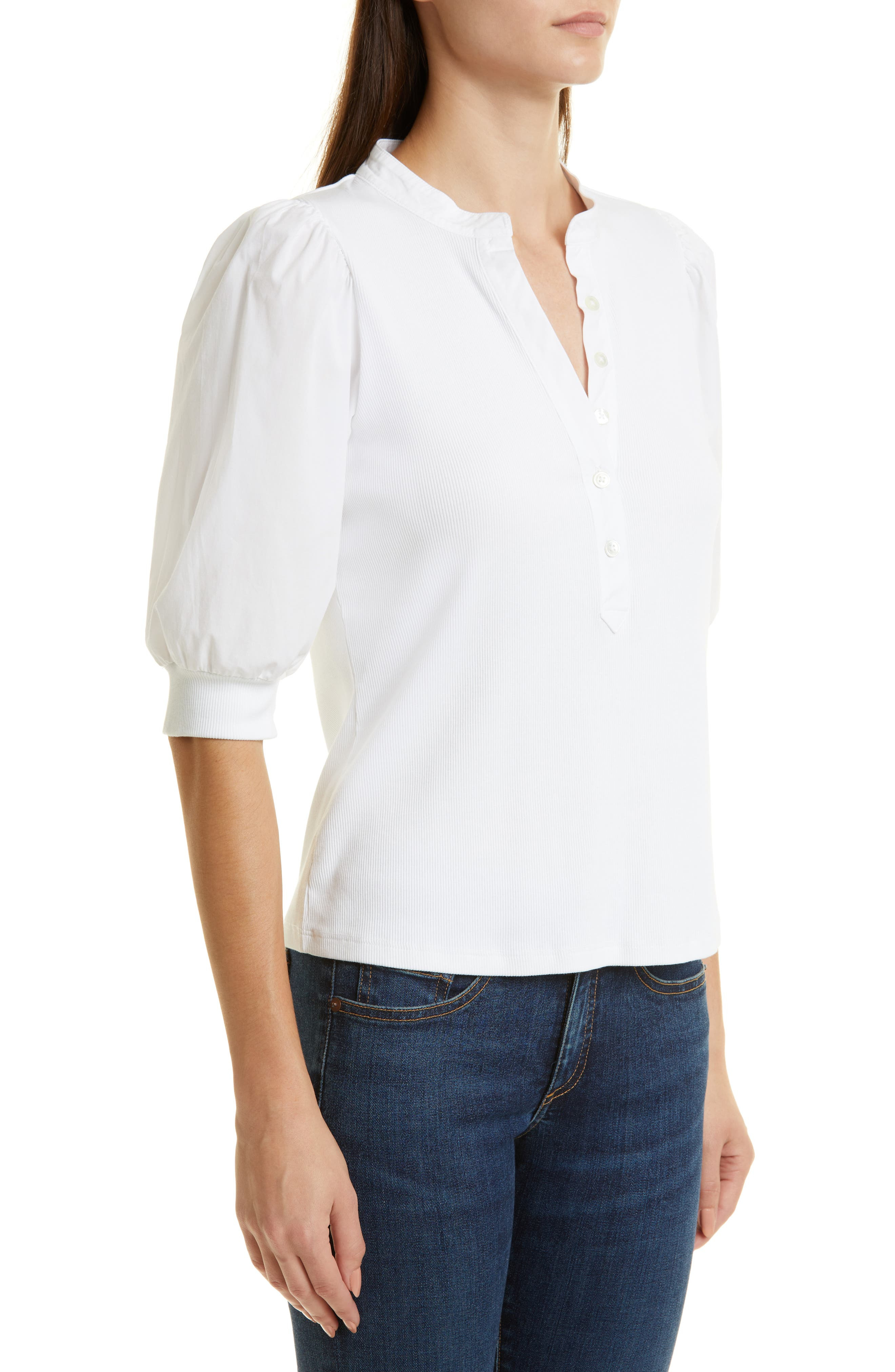 Coralee Front Button Blouse - 4