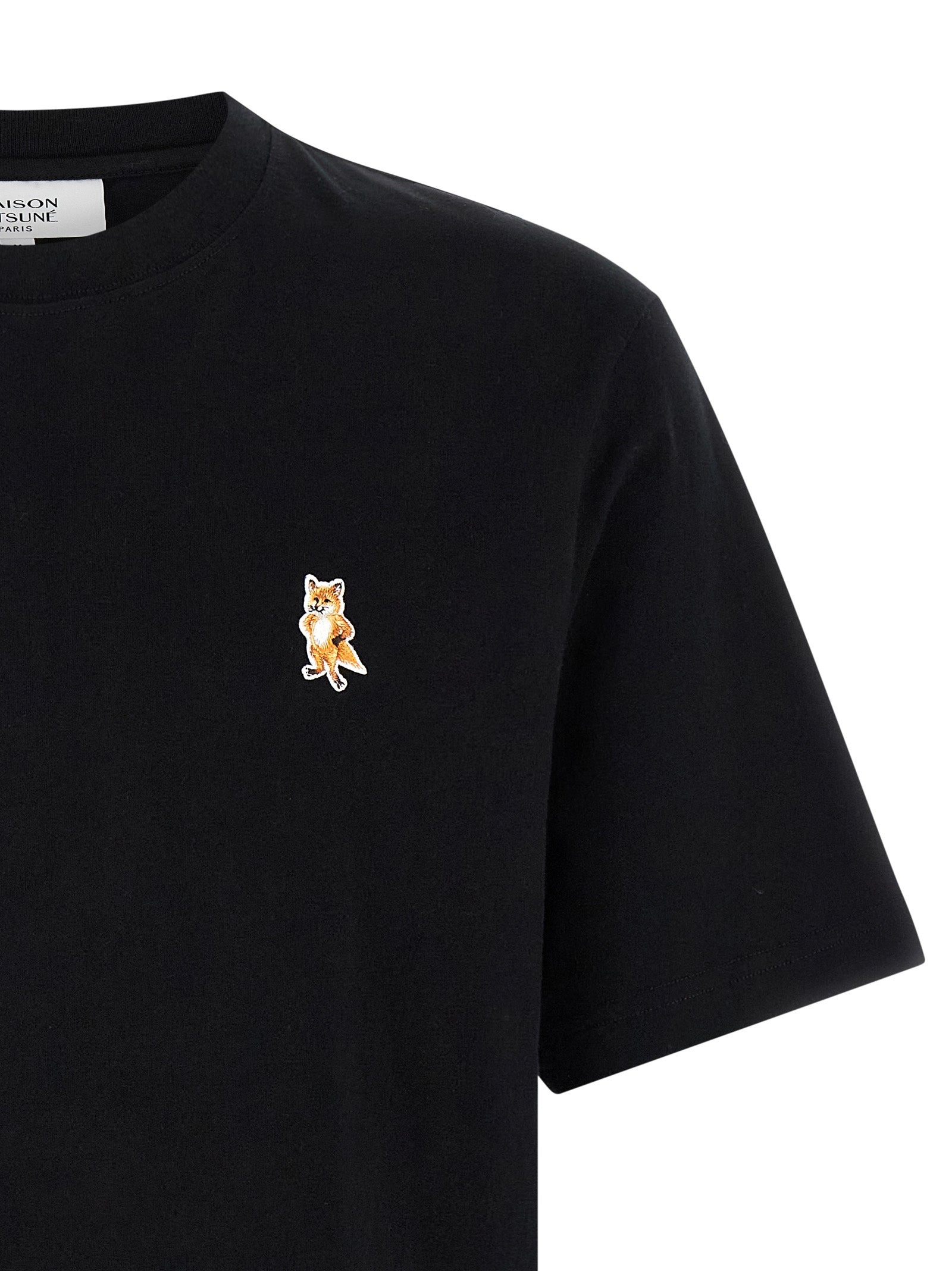 Standing Fox T-Shirt Black - 3