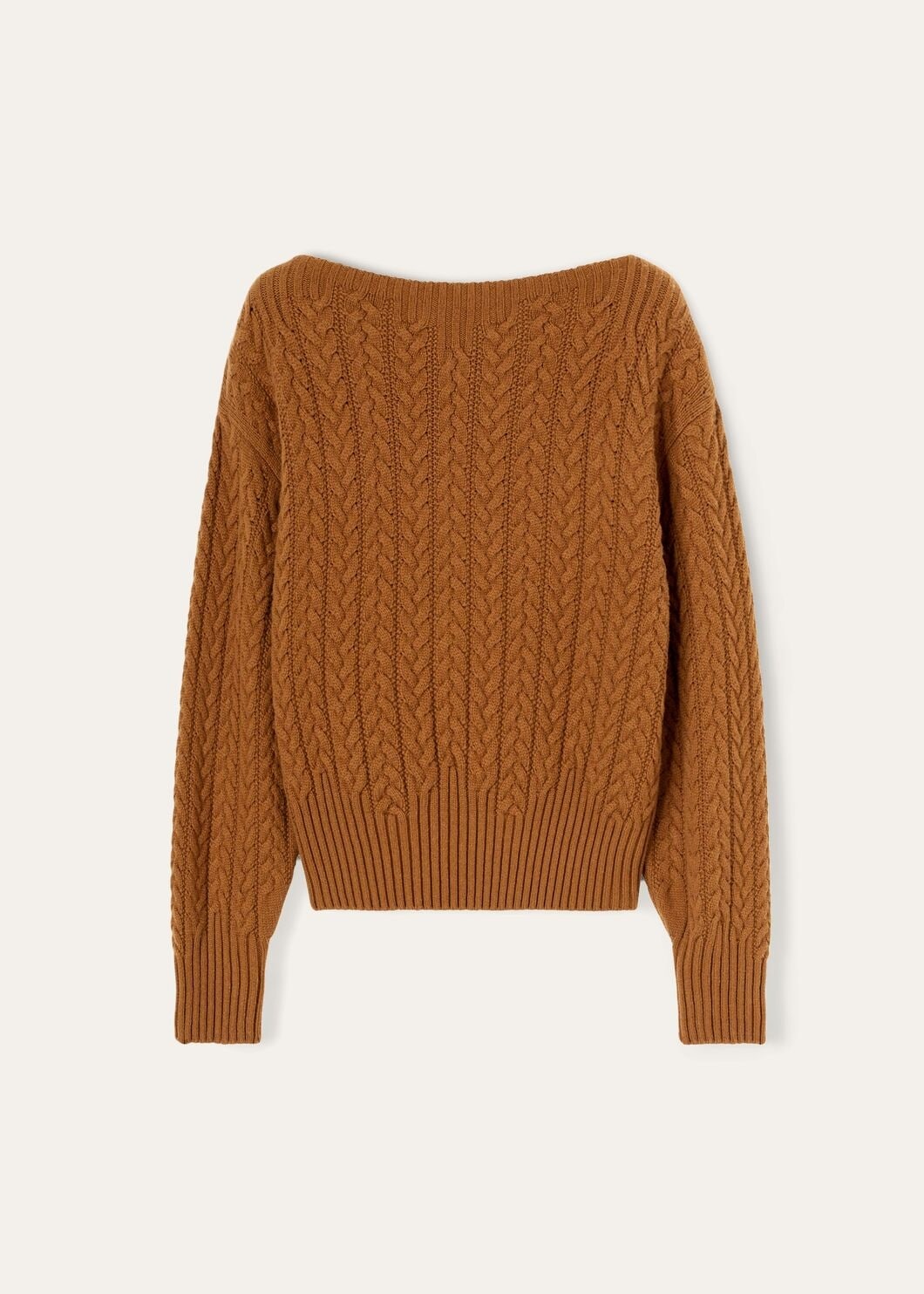 Boat-Neck Sweater - 6