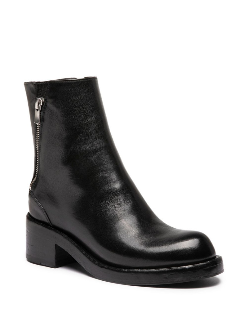OFFICINE CREATIVE Brett 010 side-zip ankle boots outlook