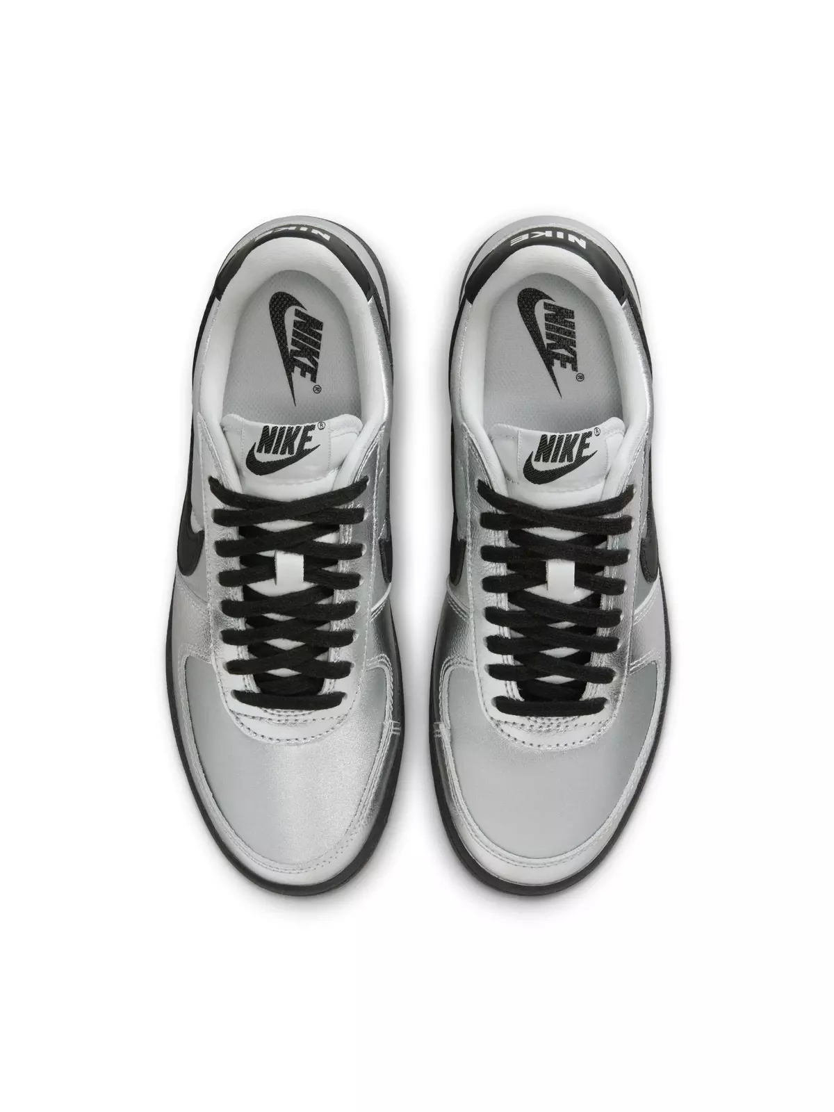 Field General "Metallic Silver/Black" Women's Shoe - 6